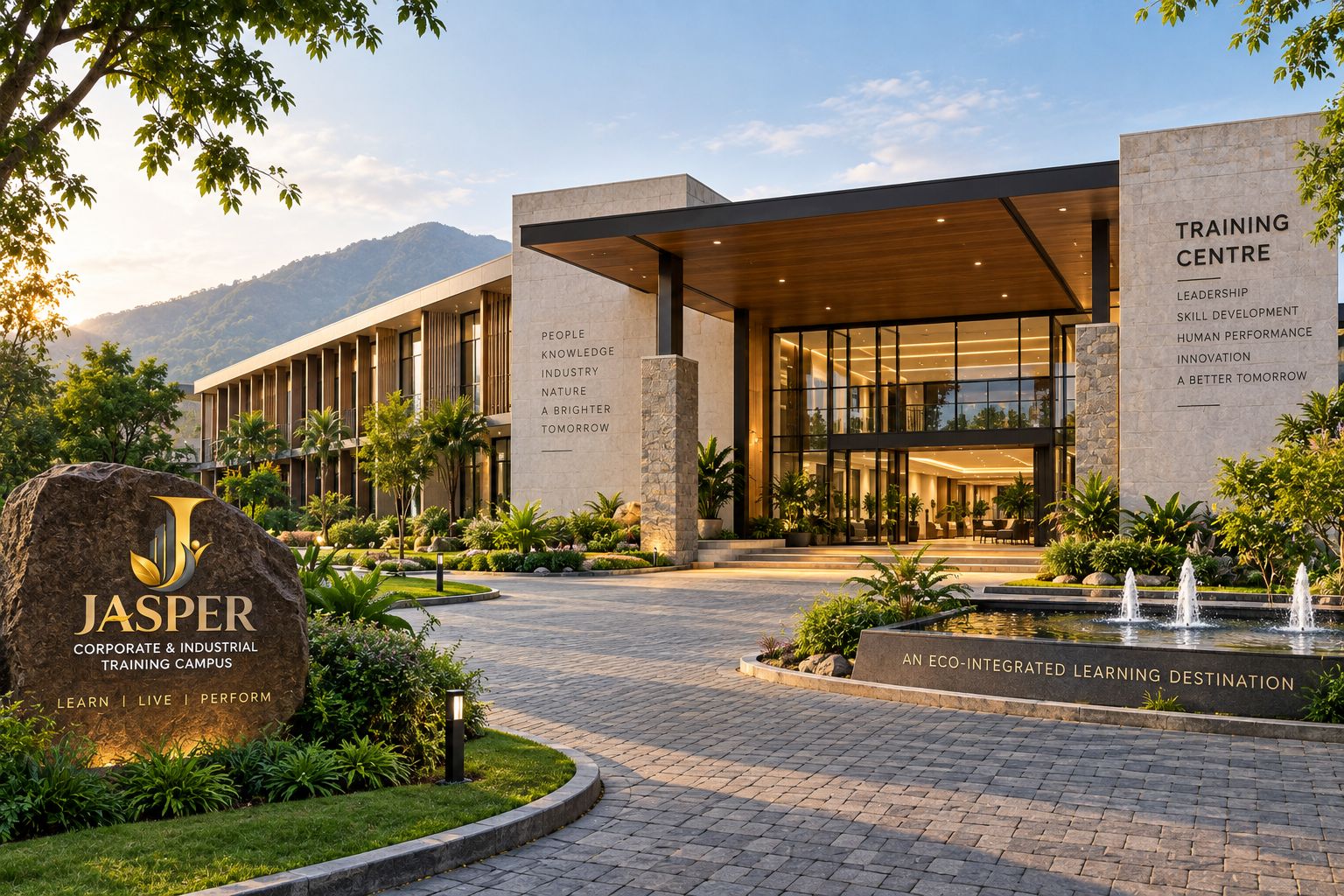 Jasper centre grounds