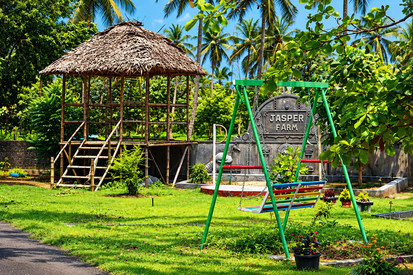 Jasper Farms outdoor recreation area